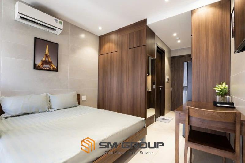 Căn hộ studio cực sáng ban công thang máy 50m2 gần sân bay tân sơn nhất cv gia định phú nhuận - Ảnh 2