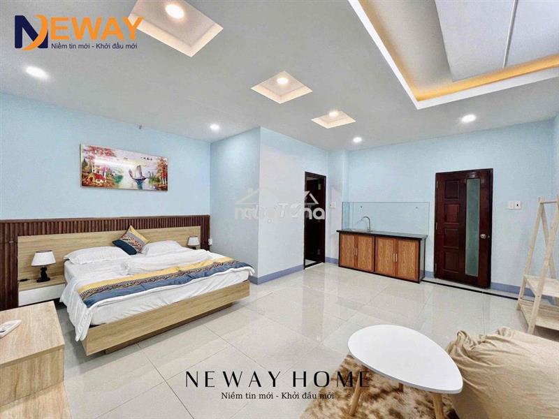 Cho thuê căn hộ full nội thất - 40m2 - ngay ngã 4 bốn xã - cao cấp