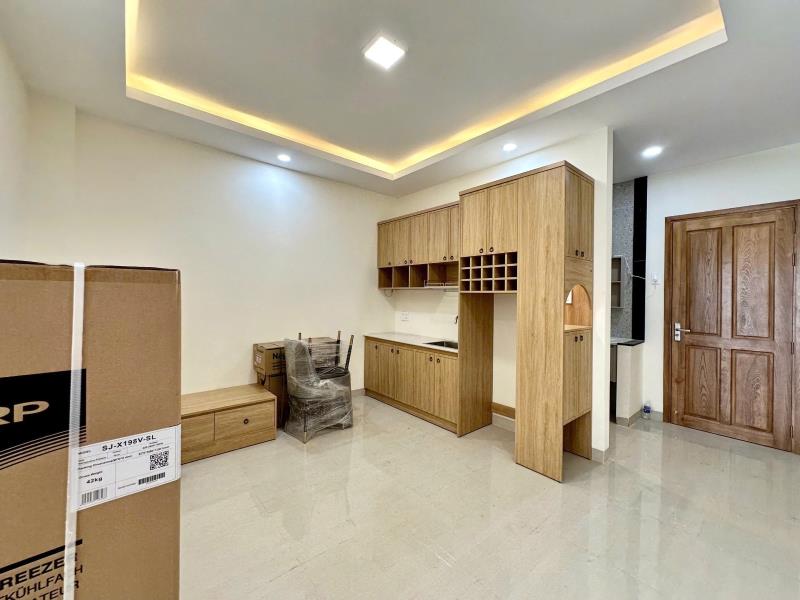 Cho thuê 1pn bancol 50m2 full nội thất mới ngay cv gia định - Ảnh 4