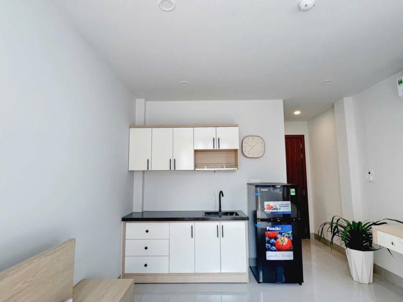 Căn hộ studio ban công - gần đh mỹ thuật,phố ẩm thực phan xích long - Ảnh 4