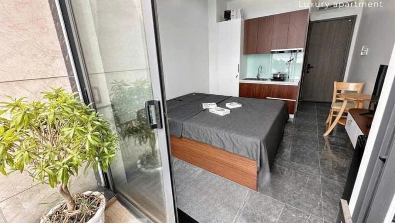 Cho thuê chdv full nội thất có ban công view thoáng tân bình, siêu đẹp có thang máy, ban công riêng gần phú nhuận, sân bay, q3 - Ảnh 4