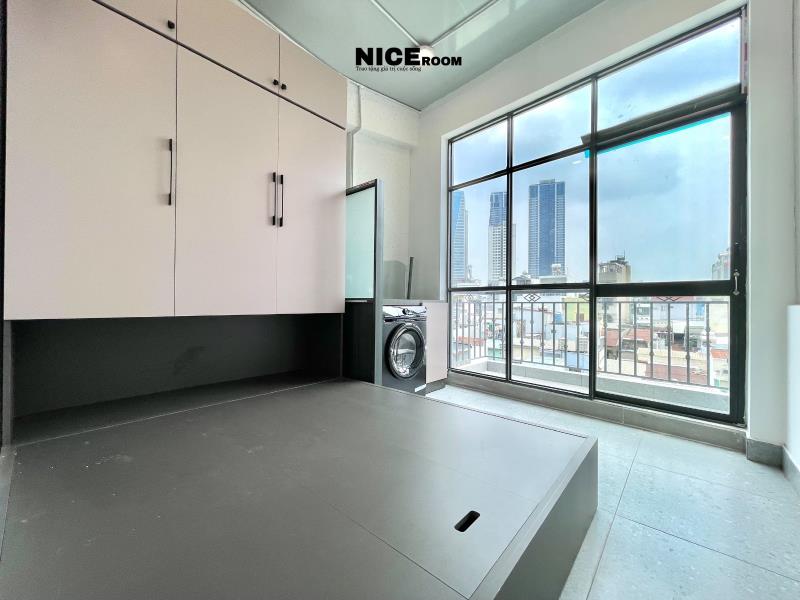 Cho thuê căn hộ studio đường võ duy ninh, bình thạnh - gần hutech, uef, uth tôn đức thắng