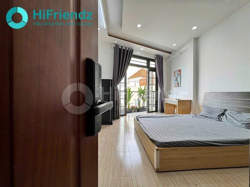 Cho thuê studio 30m2 gần trường hutech có ban công - full nội thất  - Ảnh 4