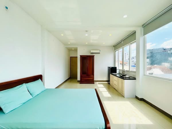 Studio bancon full tiện nghi tại đường d1 gần metro tân cảng, đh gtvt - Ảnh 4