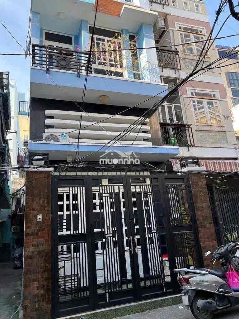 Nhà 4 phòng ngủ 4,1x15 trần khắc chân