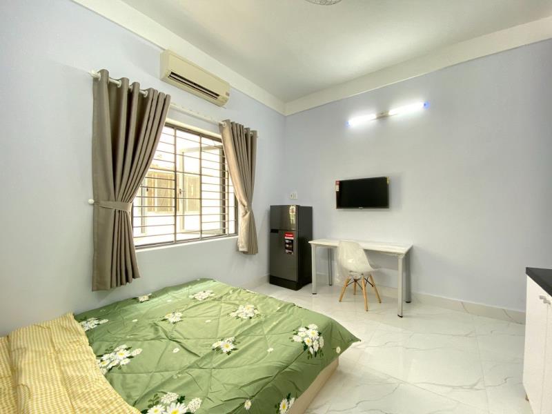  Phòng full nội thất đẹp – phan huy ích – giá chỉ 3tr9/tháng