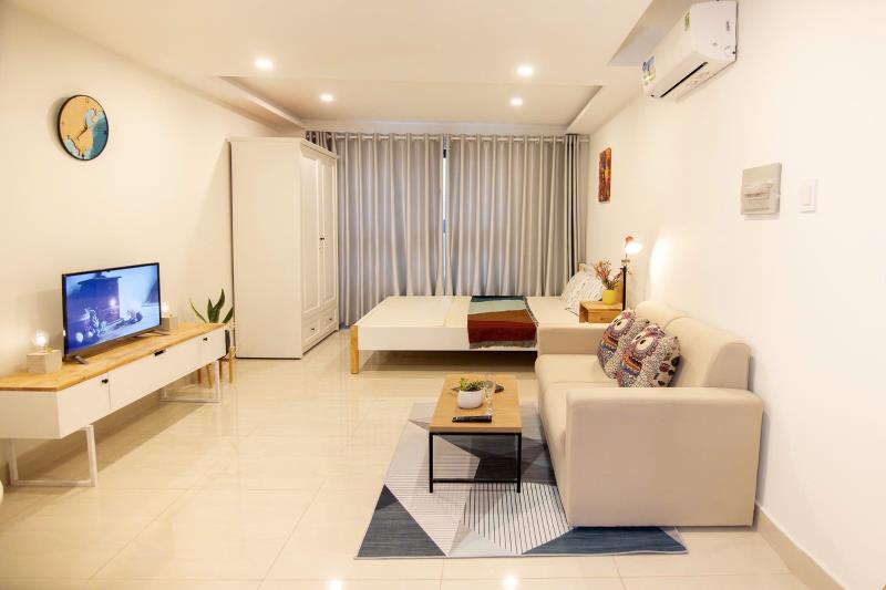 🏡 Cho thuê căn hộ - 35m2 - full nội thất - kế bên quận 1 - vũ huy tấn, bình thạnh