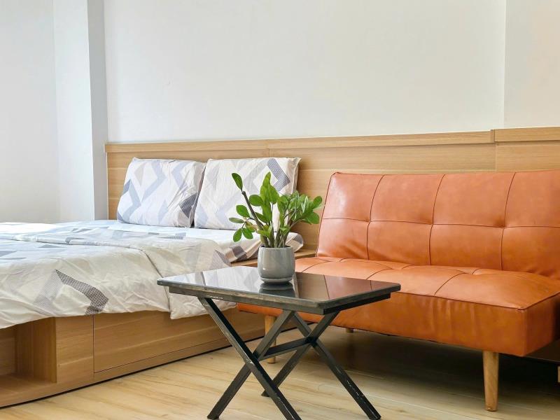 Khai trương căn hộ stduio ban công gần nhà ga t3 - etown cộng hòa - vòng xoay lăng cha cả giá chỉ từ 6tr - Ảnh 4