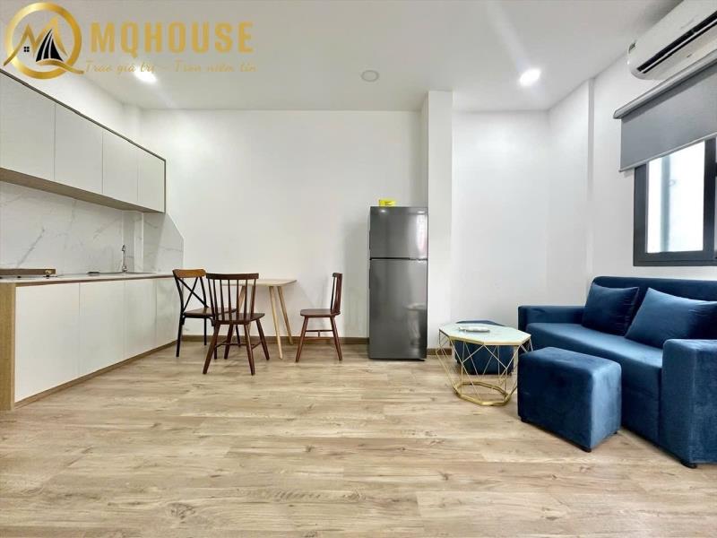 Căn hộ 1 phòng ngủ rộng 50m2 cửa sổ trời ban công thoáng mát gần ngã tư hàng xanh bạch đằng bình thạnh  - Ảnh 2