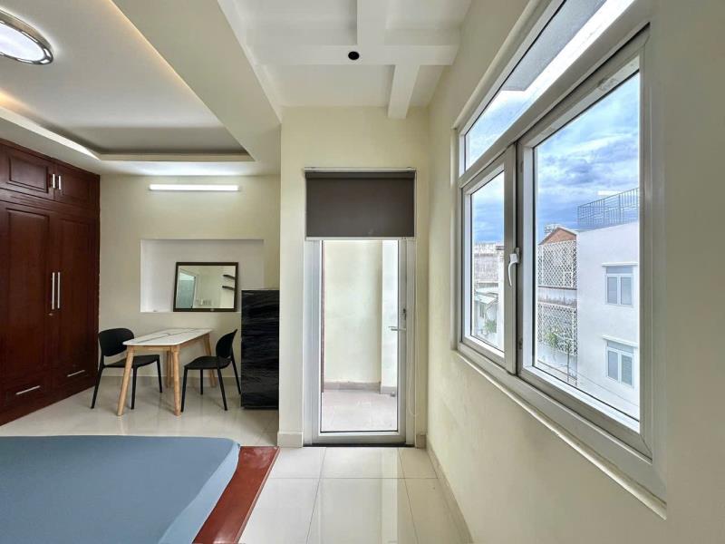 Cho thuê căn hộ 1 pn cửa sổ trời, gần trường đhvl, đhnt– bình lợi, p.13, bình thạnh