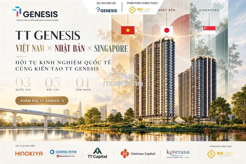 Căn hộ tt genesis khu nam sài gòn cách phú mỹ hưng 5 phút