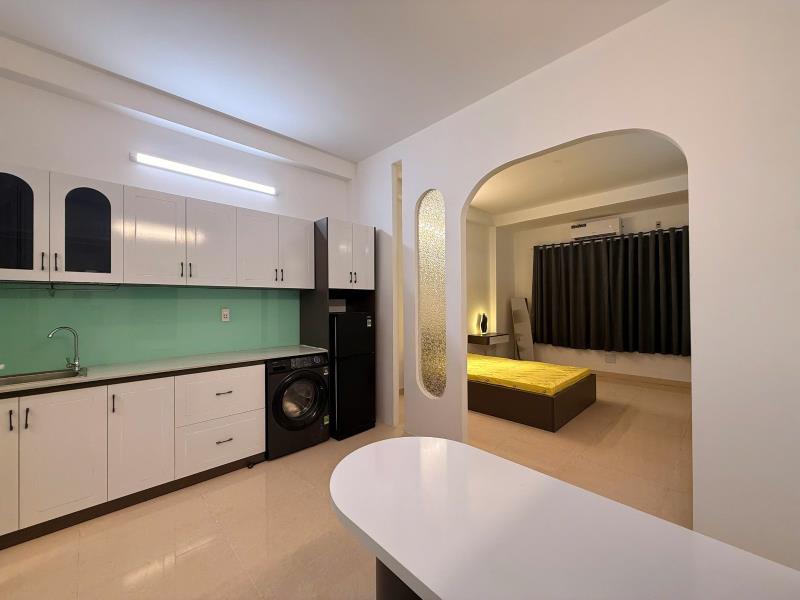 Cho thuê căn hộ 1pn 35m² – cửa sổ lớn – máy giặt riêng quận 10 - Ảnh 3