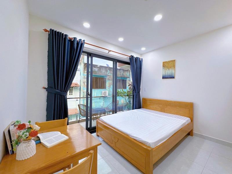 Căn hộ cc mini bình thạnh gần chợ bà chiểu, có ban công, full nội thất, thang máy bảo vệ gần phan đăng lưu, tiện đi q1 q3 - Ảnh 3