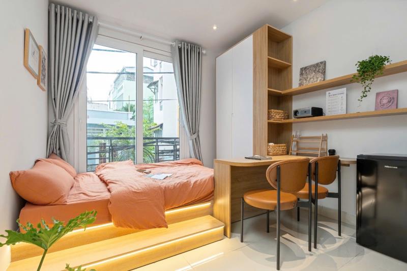Siêu phẩm studio phùng văn cung – cửa sổ thoáng – mát mẻ – gần phố ẩm thực phan xích long