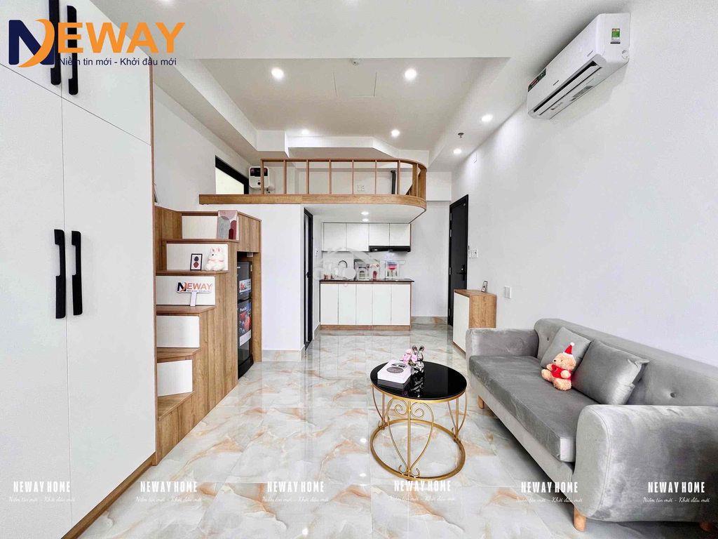 Căn hộ dịch vụ cao cấp mới - full nt máy giặt riêng - ngay ngã tư 4 xã - 2