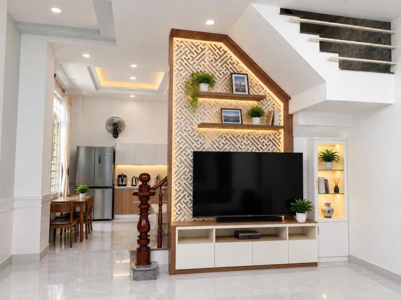 Nhà lô góc 2 mặt hẻm gần hà huy giáp - ngang gần 5m - chỉ 4.x tỉ