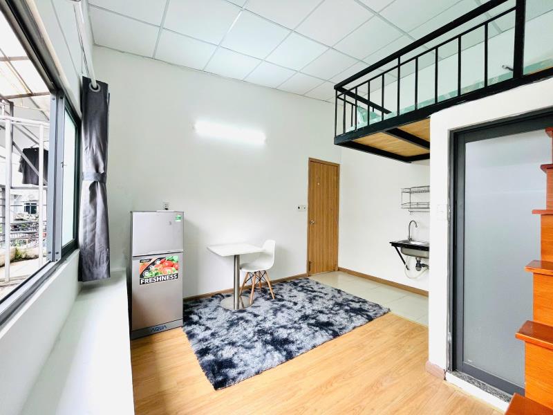 Phòng gác lửng full nội thất mới tại nơ trang long ngay học viện cán bộ - Ảnh 2