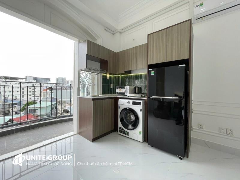 Thuê ngay căn hộ ban công 40m2 full nội thất hiện đại sát q1 an ninh cao thuận tiện di chuyển - Ảnh 4