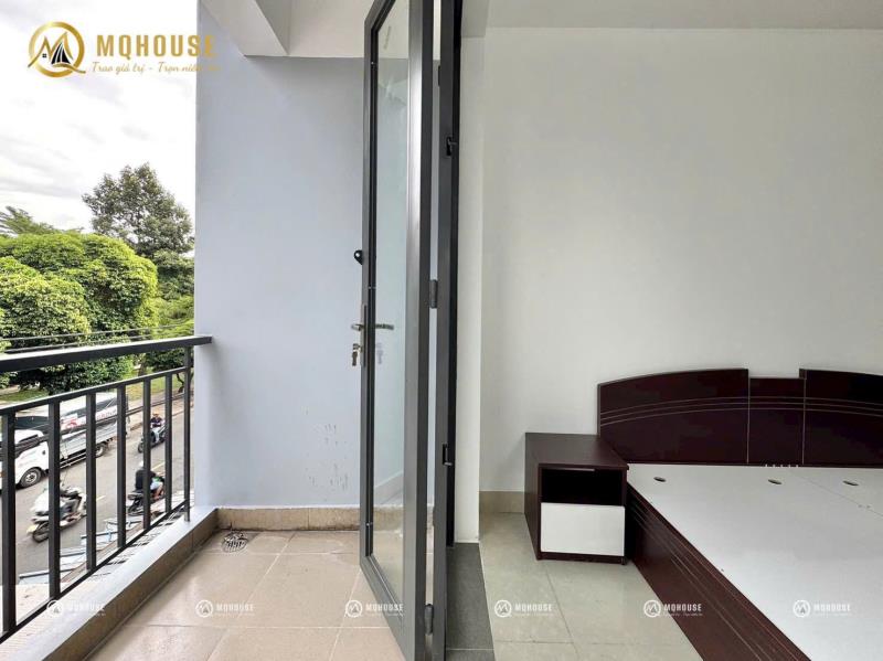 1 phòng ngủ ban công 40m2 | bờ bao tân thắng - aeon tân phú | full nội thất - Ảnh 4