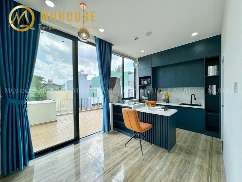 Cho thuê căn hộ 1pn penhouse cao cấp tân bình gần nhà ga t3-tiện di chuyển qua aeon-gò vấp - Ảnh 2