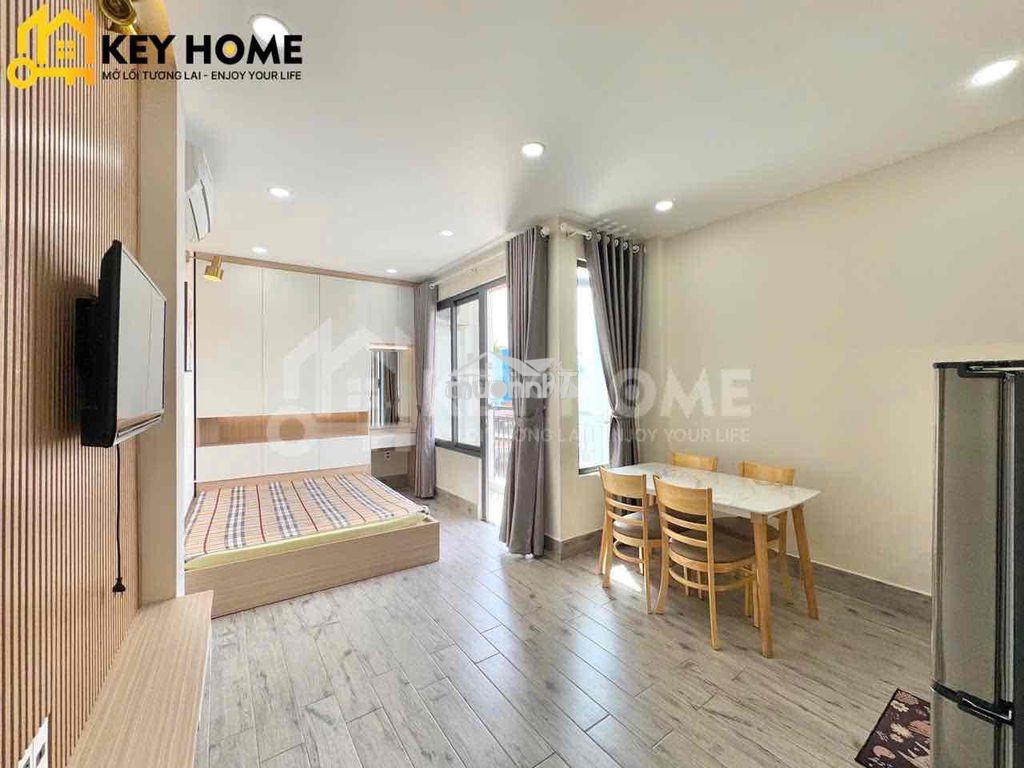 Chính chủ cho thuê studio full nội thất,ban công - Ảnh 4