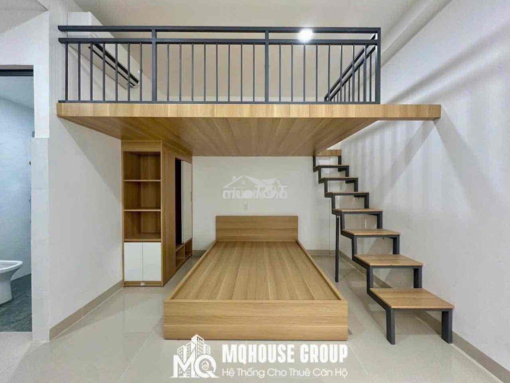 Duplex 2 không gian ngủ ngay cổng sau đh văn lang, emart phan văn trị - Ảnh 3