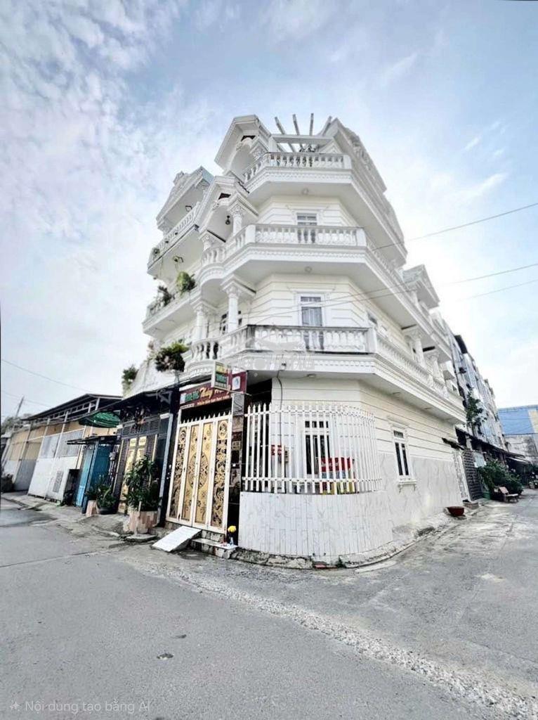 Lô góc ngay mã lò /hẻm xe hơi thông/ 5,5x17m 4 tầng btct chỉ 6,x tỷ