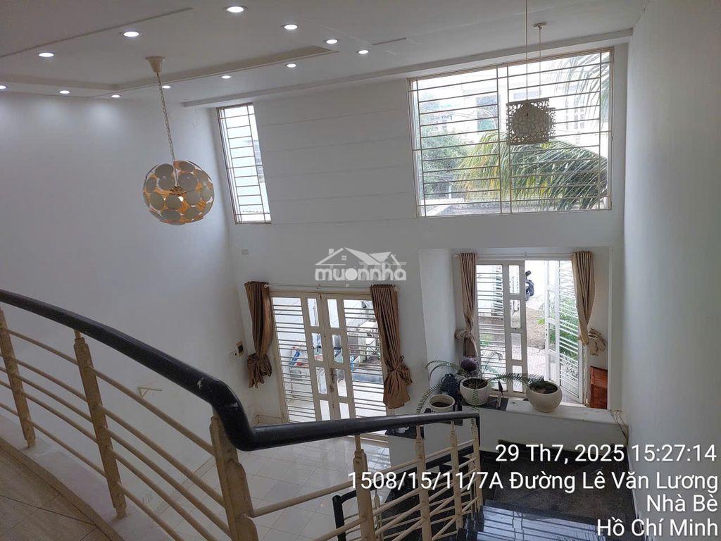 Cho thuê nguyên căn hẻm 1508 lê văn lương 1 trệt, 1 lầu - 2