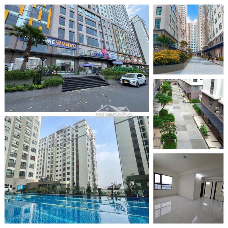 Chính chủ bán ch green river dt60m2/ 2pn giá 2tỷ720 view đông nam q8