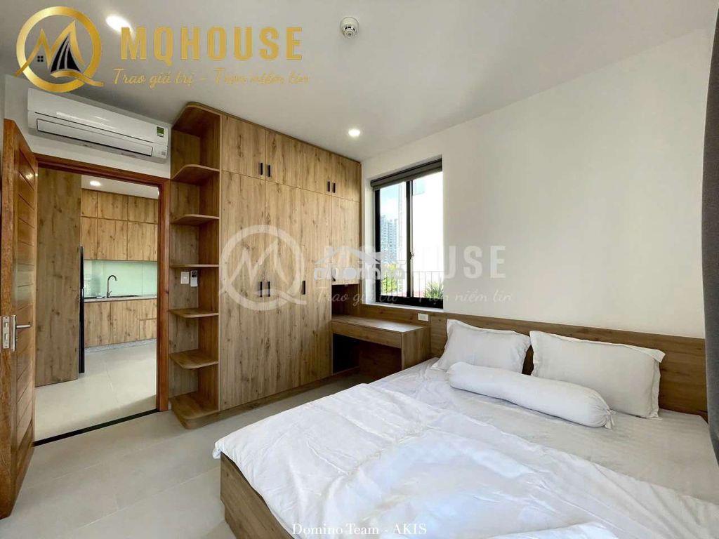 1 phòng ngủ tách bếp full nội thata _ ban công ngay nguyễn văn quá - Ảnh 4