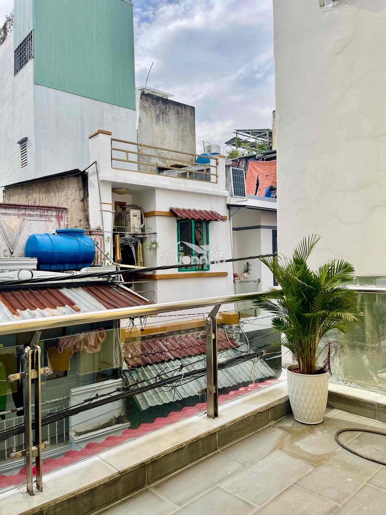 99% new 4 tầng đúc, 3pn 4wc, hẻm gần 4m, khu lê văn quới - Ảnh 2
