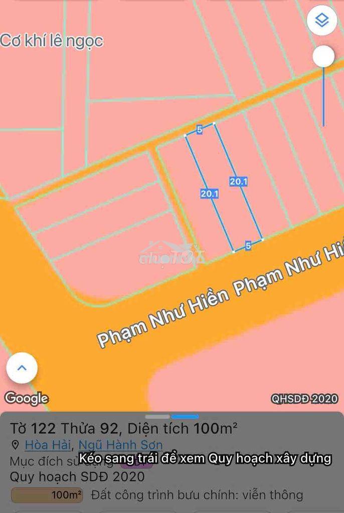 Đất tđc ngũ hành sơn giá sụp hầm - Ảnh 3