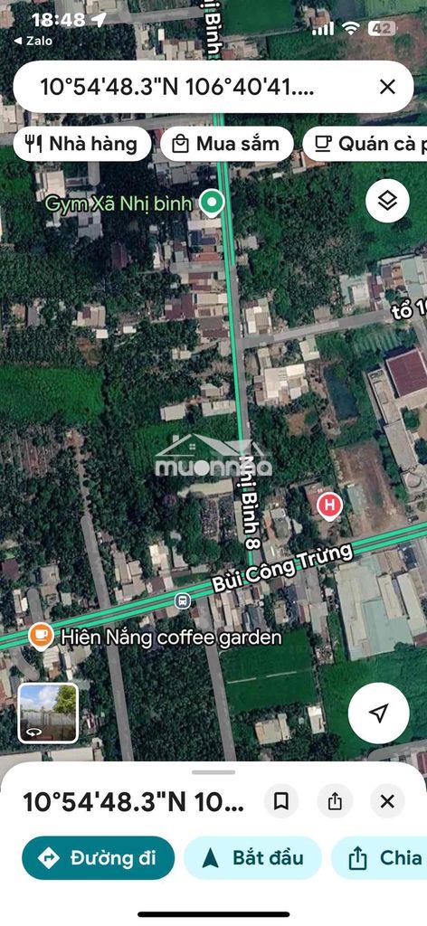 Mt nhị bình 700m2 bùi công trừng 5,5tr/m2 - 2