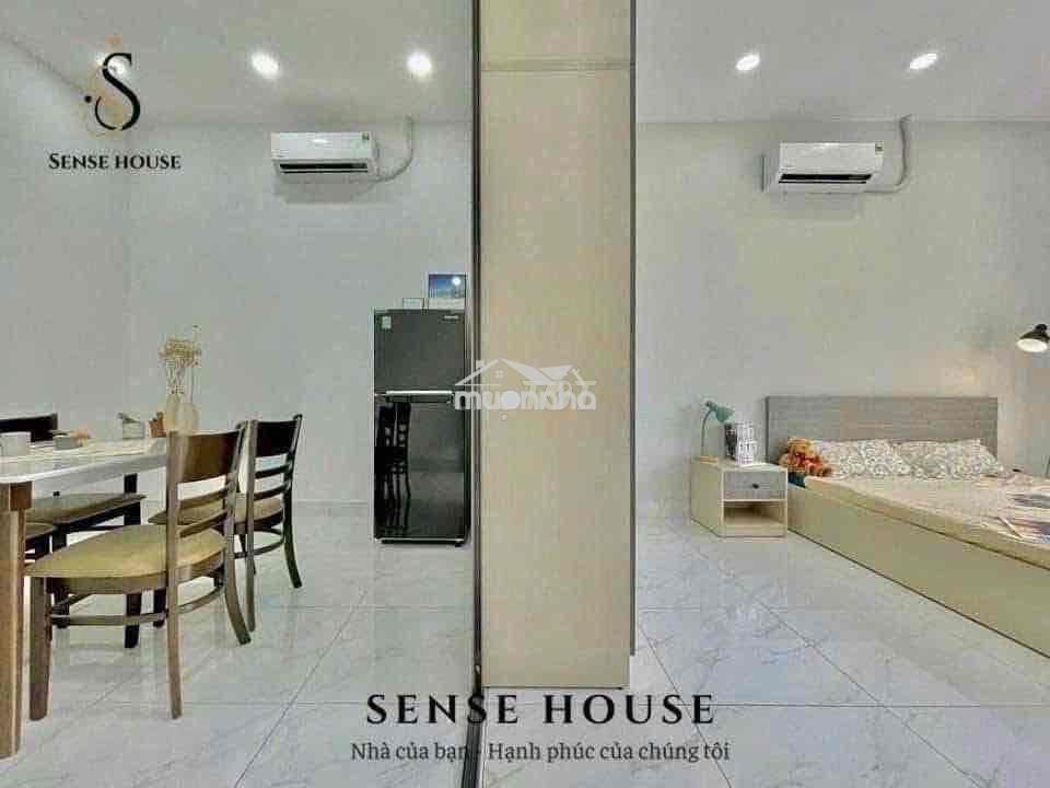 Căn hộ 1 phòng ngủ ban công thoáng ngay trục lạc long quân - bình thơi - 4