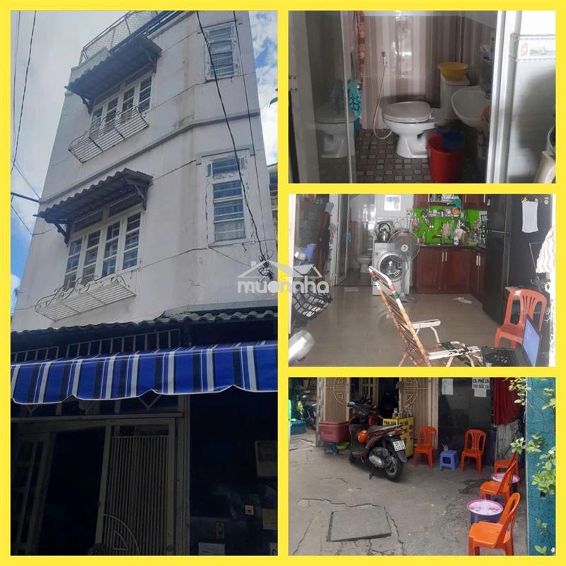 Bán nhà bình thạnh - ngang hơn 4m  / 1 trệt 2 lầu / sânthượng /
