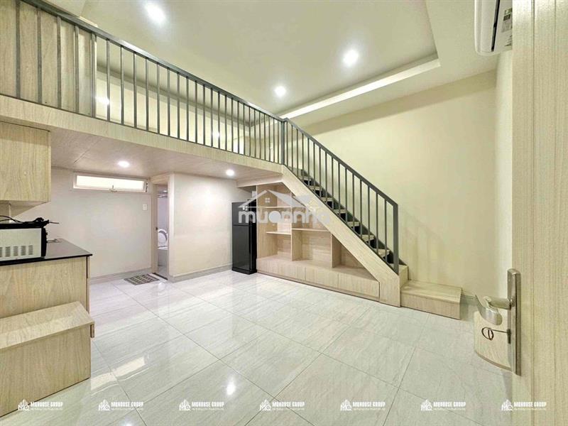 Căn hộ duplex gác cao full nt - đối diện etown cộng hoà gàn cv hvt
