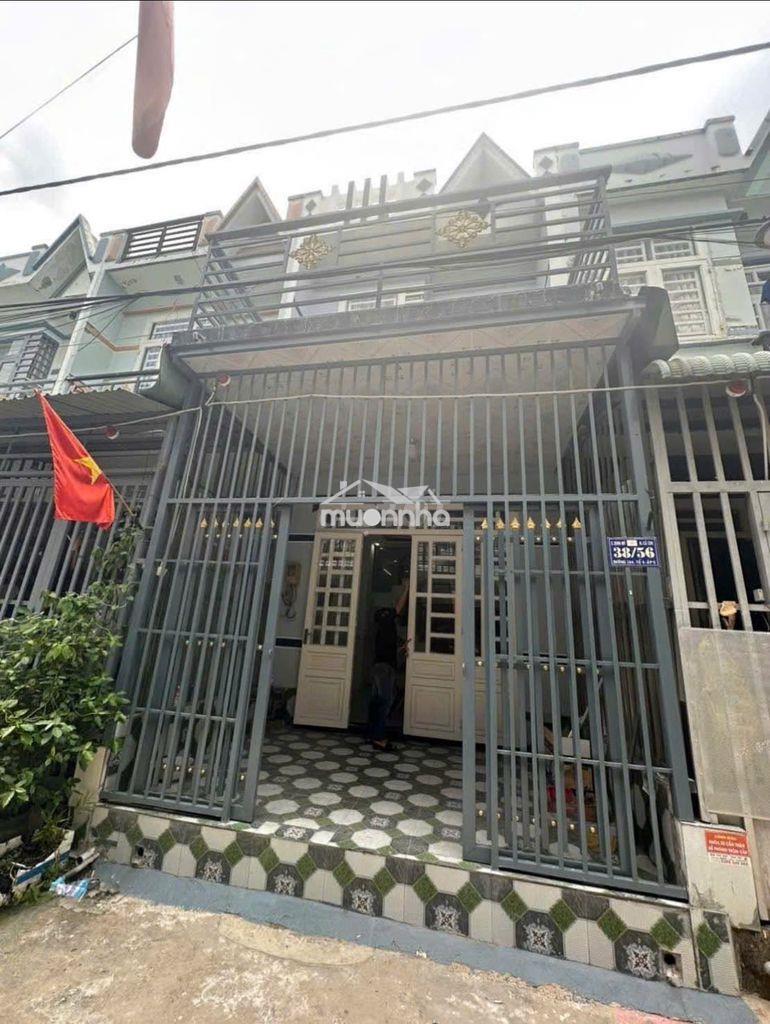 Nhà gần ngã tư ga q12 1 lầu hẻm xe hơi