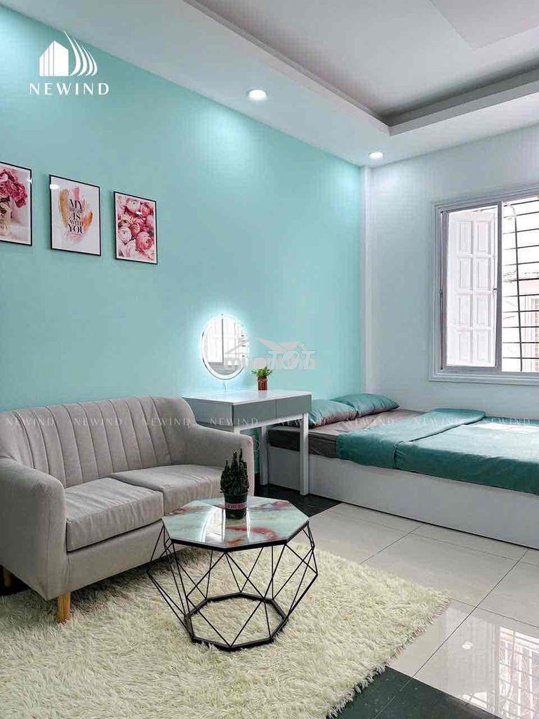 Căn hộ 1pn 35m2 ngay dưới chân cầu nguyễn văn cừ mới full nội thất - Ảnh 2
