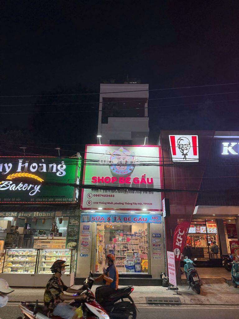 Chính chủ cho thuê nhà mặt tiền 449 thống nhất gò vấp - 3