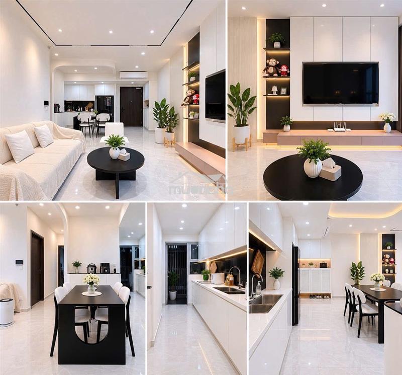 Gía *** celesta rise - 80m2, 2pn, 2wc, full cao cấp - keppel land