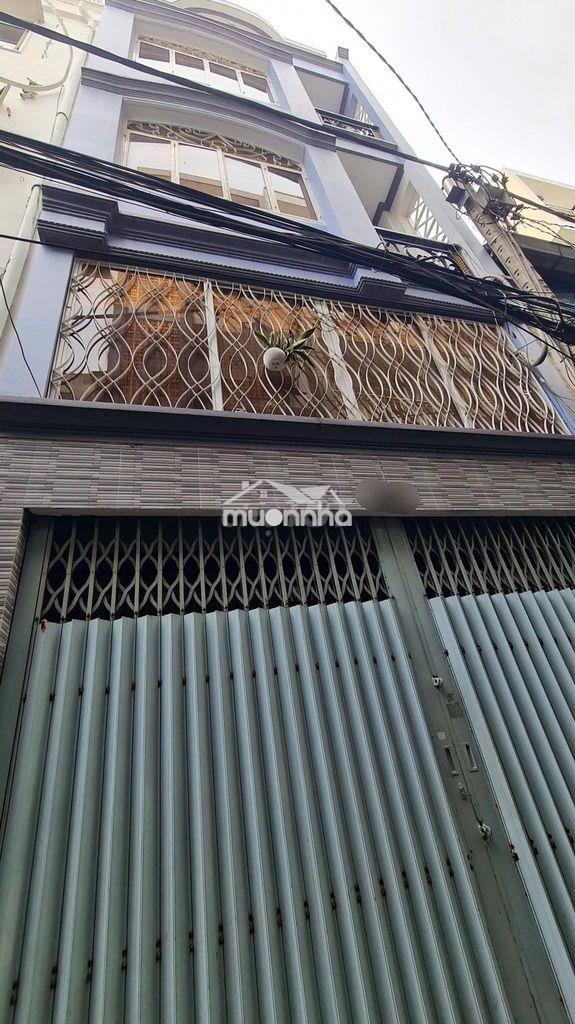 5x10m, hẻm bà hạt, p8, q10. 2 lầu sân thượng, 3pn, 4wc