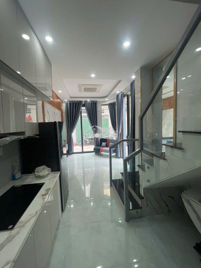 Hxh sát mặt tiền - 4 tầng - 25m2 - tặng full nội thất - nhà mới !!! - 4