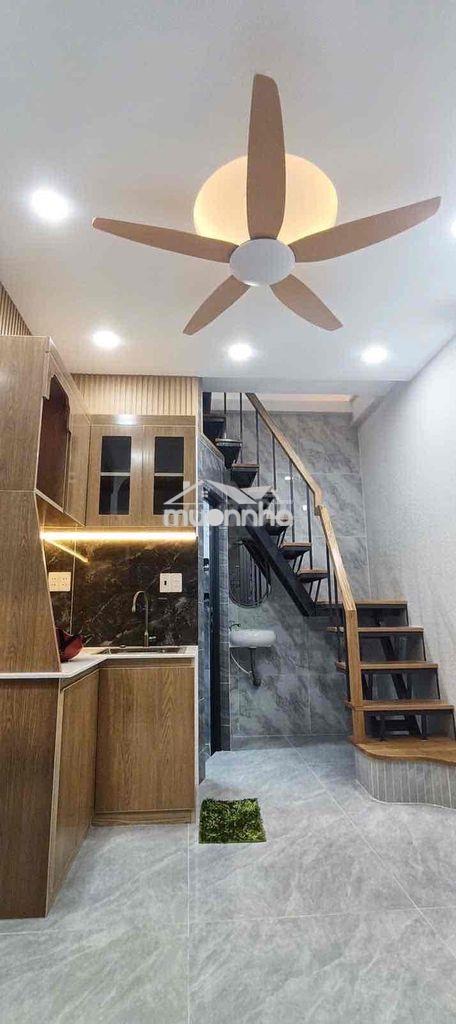2.7tỷ - nhà nhỏ xinh hẻm 4m quận 10 giáp q3 - khu dân trí - 2