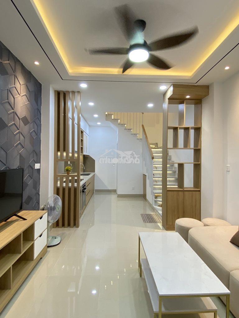 Bán nhà nguyễn kiệm view triệu đô sân bay hẻm thông thoáng 4 tâng shr - 4