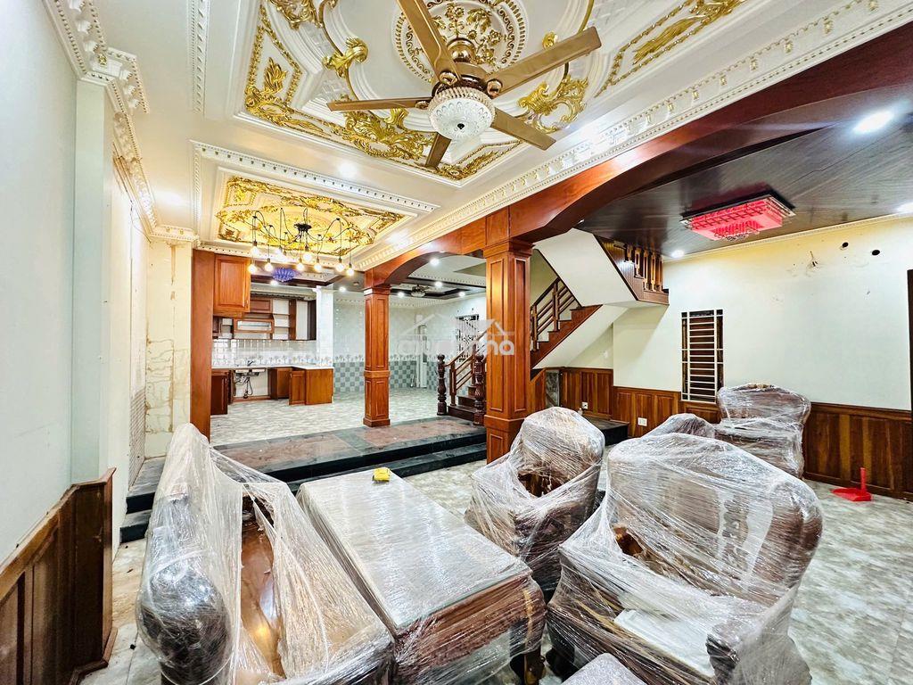 🛑Cho thuê biệt thự phan văn trị🛑8x17m trệt 2 lầu 5pn 5 wc - khu vip - 4