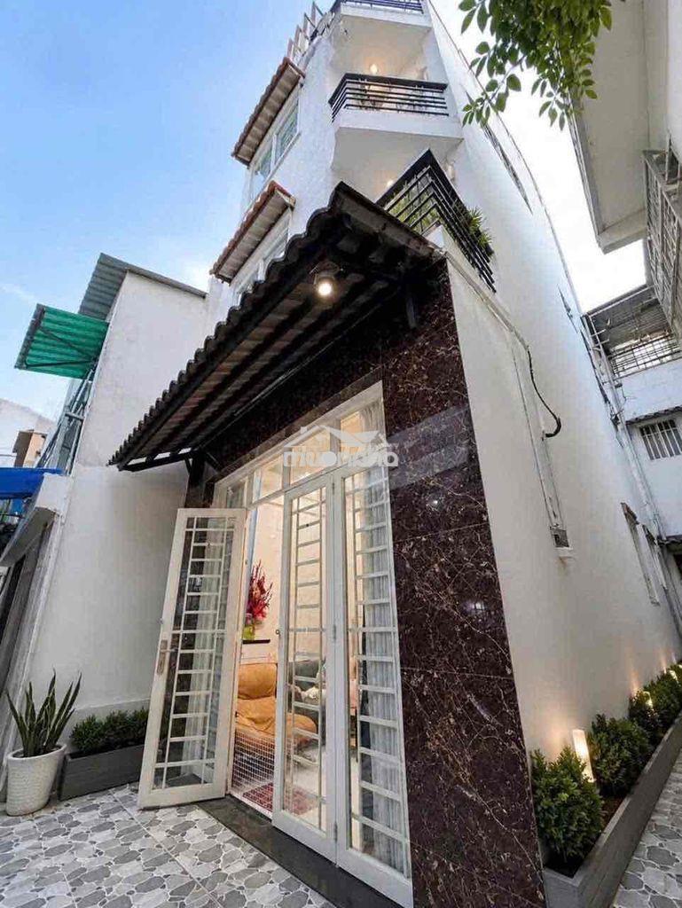 Bán nhà mới 4 tầng nguyễn thị tần p2.q8 giá 5,98tỷ