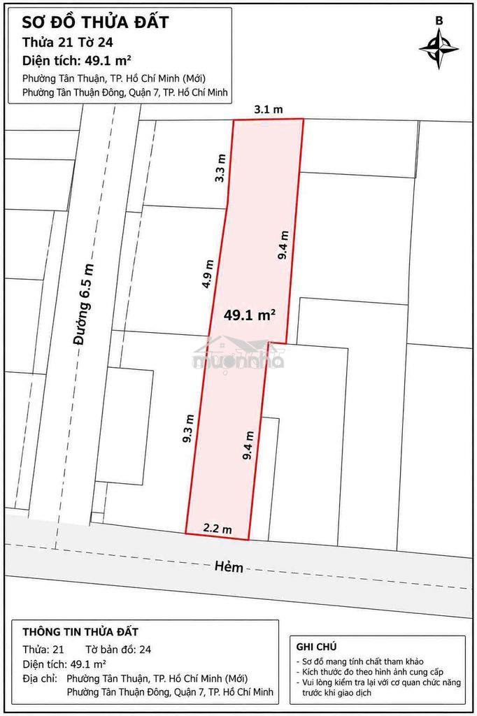 Chính chủ bán nhà giá đất – p. tân thuận, tp.hcm - Ảnh 3