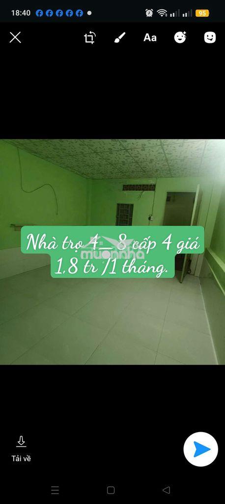 Nhà thuê 4*8 cấp 4 đường 6a ấp 6 xã tân vĩnh lộc b - Ảnh 3