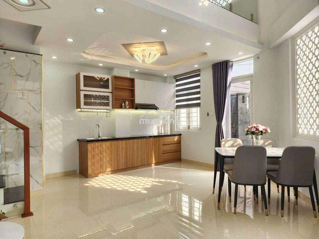 Nhà mới 1 trệt 1 lửng 2 lầu sân thượng, đầy đủ nội thất - Ảnh 4