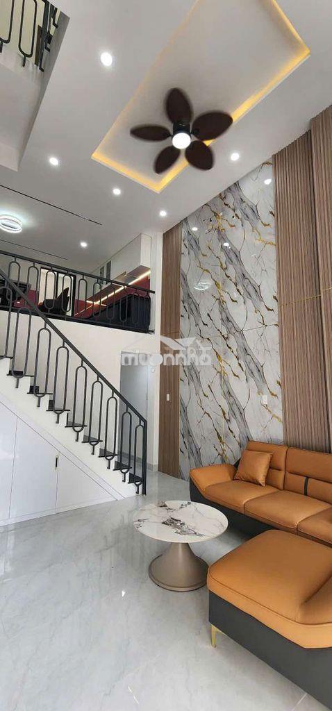 Nhà 1 triệt 1 lầu 1 gác lửng cho thuê - 2